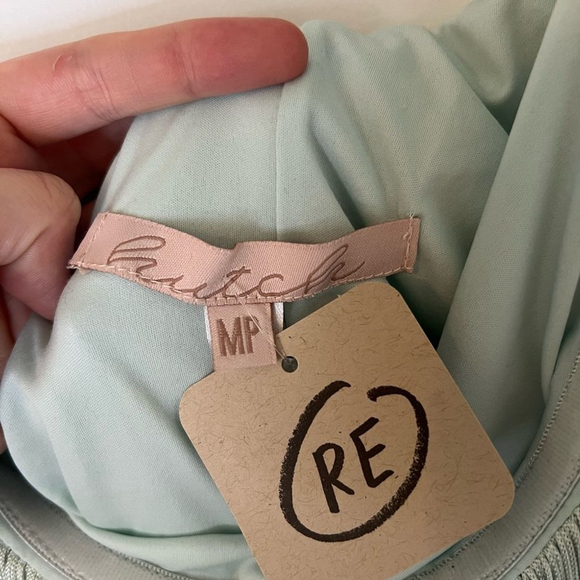 Hutch Mint Green Fringe Mini Dress - Picture 4 of 6